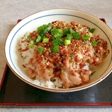 納豆とツナの激ウマヘルシー丼!(簡単です。)